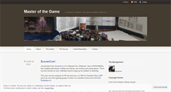 Desktop Screenshot of masterofthegameproject.com